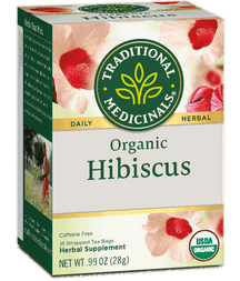 Medicamentos tradicionais de chá de hibisco orgânico
