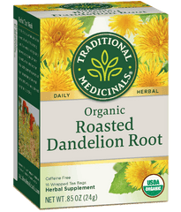Organic Roasted Dandelion Root Tea Traditional Medicinals