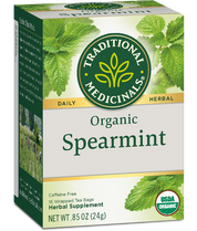 Médicaments traditionnels au thé à la menthe verte biologique
