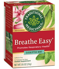 Respirez les médecines traditionnelles d'eucalyptus / menthe de thé facile