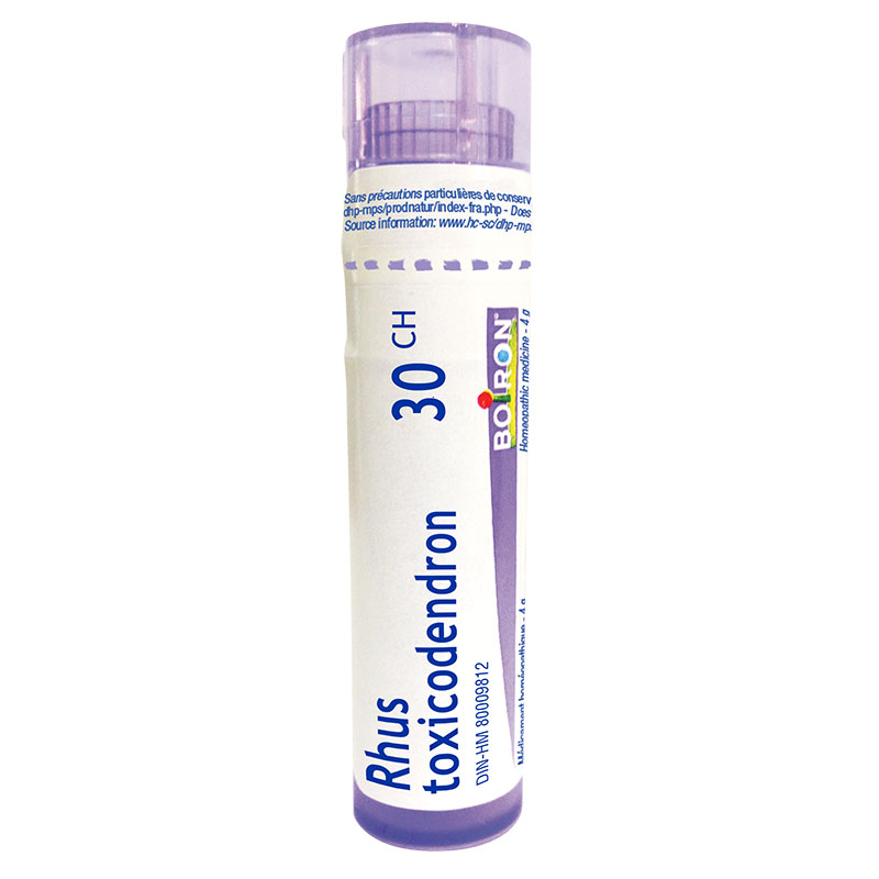 Rhus toxicodendrom 30CH Homeopathic Boiron