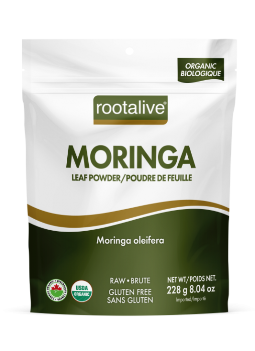 MORINGA folha orgânica em pó 228gr.