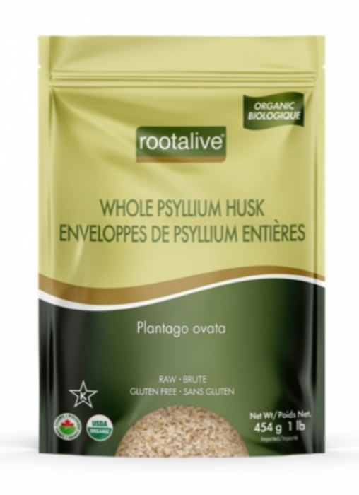 Whole Psyllium Husk Organic  454gr.