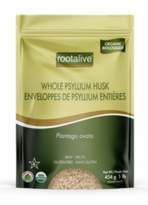 Whole Psyllium Husk Organic  454gr.